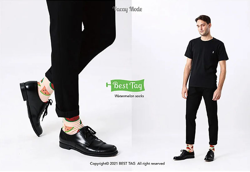 西瓜 厚襪款(2種尺寸) 